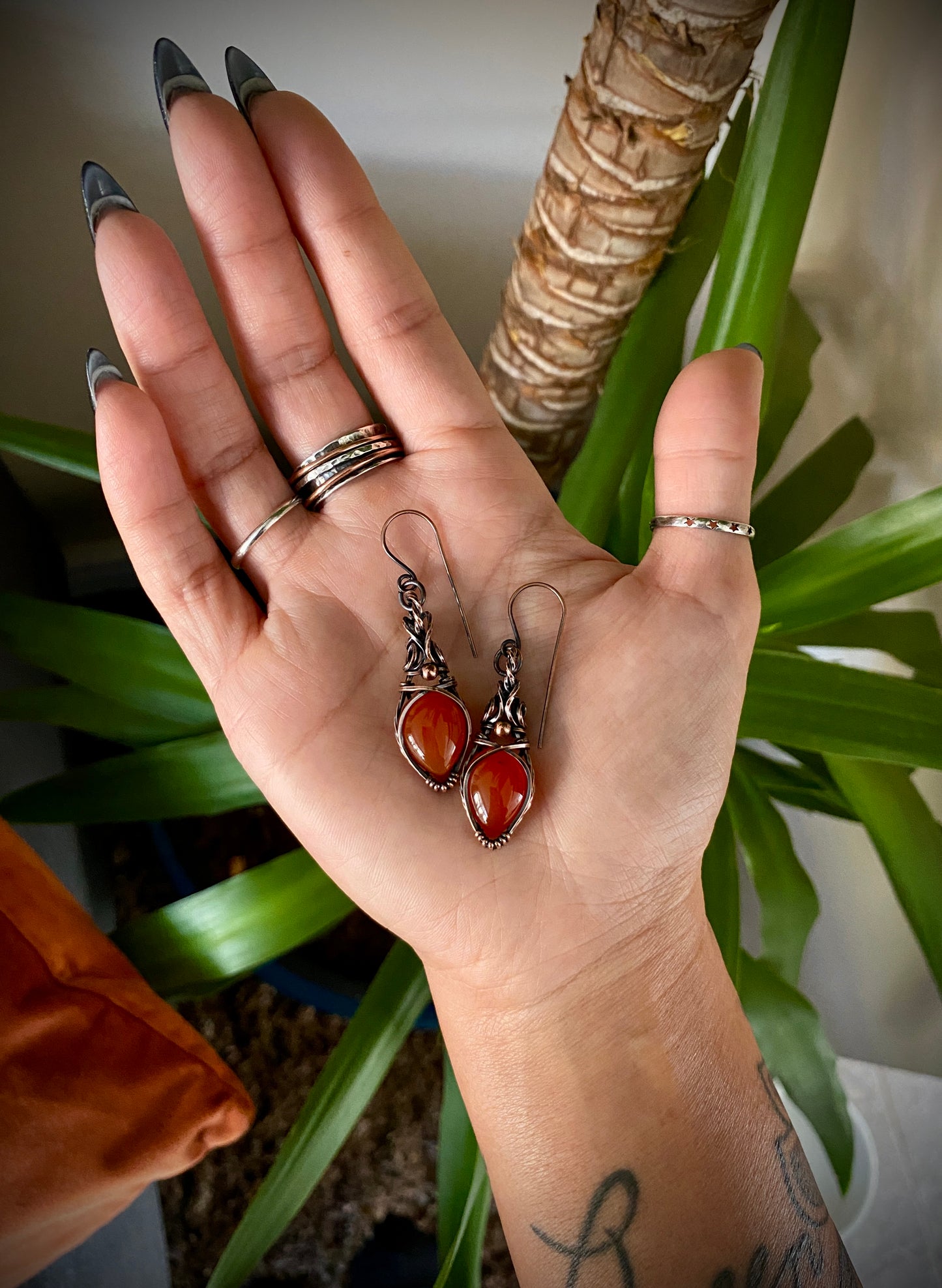 Carnelian Earrings