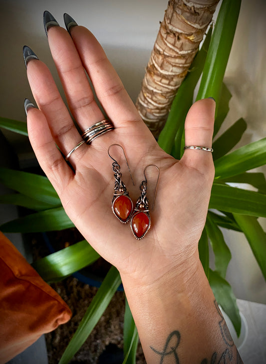 Carnelian Earrings